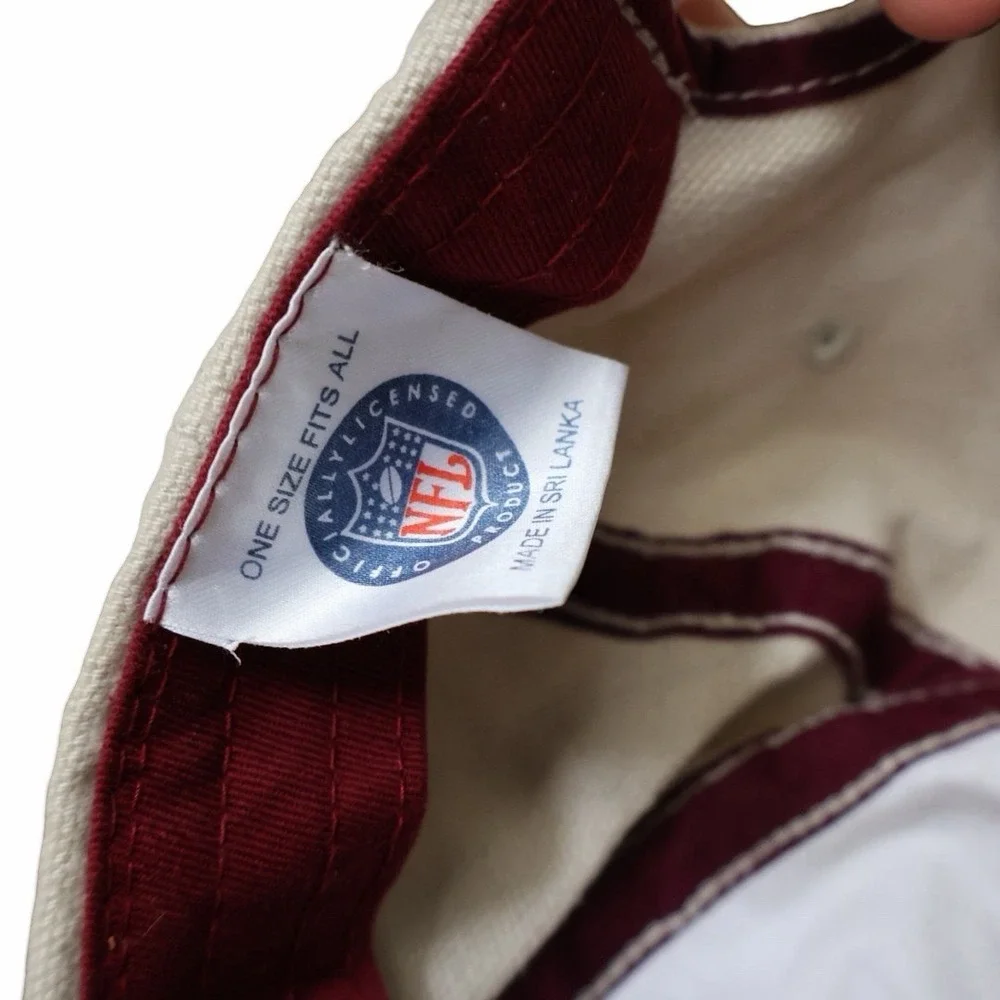 vintage-style‎ San Francisco 49ers cap. Khaki Adjustable Strap